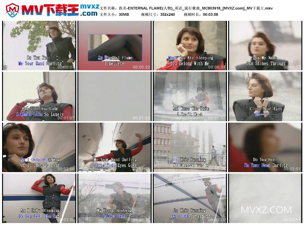 佚名-ENTERNAL FLAME(人物)_英语_流行歌曲_MC803918